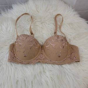 Sweet Nothings 3-Way Push-Up Balconette Bra Size 34B